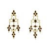 Paire de pendants d'oreilles H. Stern en or jaune,  grenats et diamants - 00pp thumbnail
