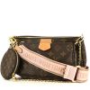 Louis Vuitton  Multi-Pochette Accessoires handbag/clutch  in brown monogram canvas - 00pp thumbnail