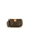 Louis Vuitton  Multi-Pochette Accessoires handbag/clutch  in brown monogram canvas - 360 thumbnail