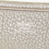 Hermes Evelyne small model shoulder bag in grey togo leather - Detail D3 thumbnail