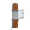 Jaeger Lecoultre Reverso watch in stainless steel Ref:  250808 Circa  2000 - Detail D2 thumbnail