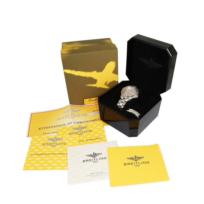 Reloj Breitling Colt de acero Ref :  A17350 Circa  1999