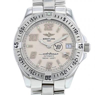 Reloj Breitling Colt de acero Ref :  A17350 Circa  1999