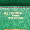 Sac à main Hermes Birkin 30 cm en chevre bicolore verte et fuschia - Detail D3 thumbnail