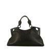 Cartier Marcello handbag in black leather and black python - 360 thumbnail