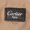 Bolso de mano Cartier Marcello en cuero negro y piel de pitón negra - Detail D3 thumbnail