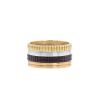 Boucheron Quatre Classique large model ring in 3 golds and PVD - 00pp thumbnail