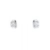 Chanel Matelassé earrings in white gold - 360 thumbnail