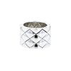 Chanel Matelassé large model ring in white gold - 00pp thumbnail
