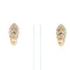 Bulgari Serpenti Viper earrings in pink gold and diamonds - 360 thumbnail