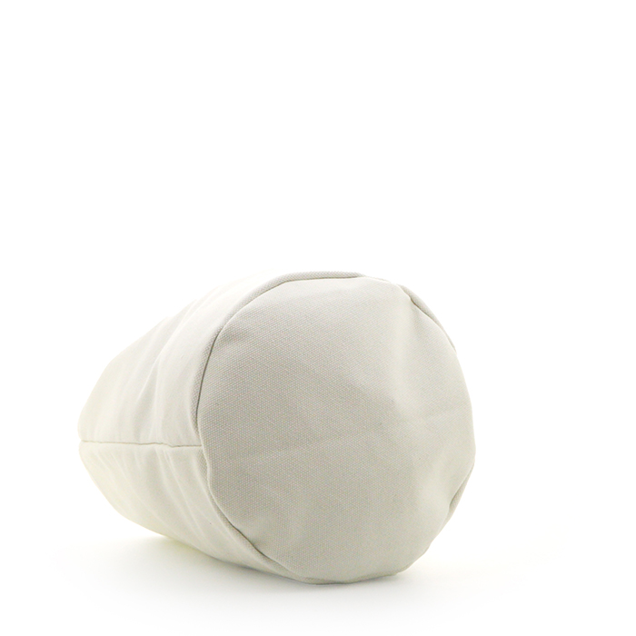 Bolso de mano Chanel en lona blanca - Detail D3