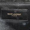 Borsa Saint Laurent Muse Two in pelle verde e tela beige - Detail D3 thumbnail