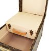 Louis Vuitton  Boîte à flacons vanity case  in brown monogram canvas  and natural leather - Detail D3 thumbnail