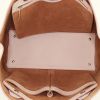 Shopping bag Tod's Joy in pelle martellata rosa pallido - Detail D2 thumbnail