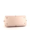 Tod's Joy shopping bag in varnished pink grained leather - Detail D4 thumbnail