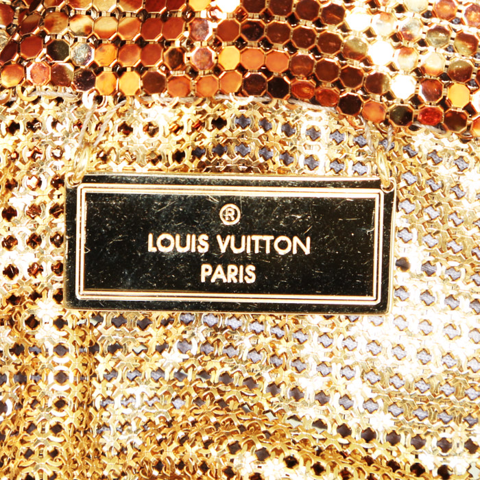 Bolso bandolera Louis Vuitton  Editions Limitées en metal de cobre - Detail D3