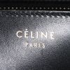 Celine Luggage Micro handbag in white and black bicolor leather - Detail D3 thumbnail