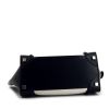 Bolso de mano Celine Luggage Micro en cuero bicolor blanco y negro - Detail D4 thumbnail