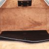 Fendi  Kan U large model  shoulder bag  in black patent leather - Detail D2 thumbnail