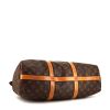 Louis Vuitton shopping bag in monogram canvas and natural leather - Detail D4 thumbnail