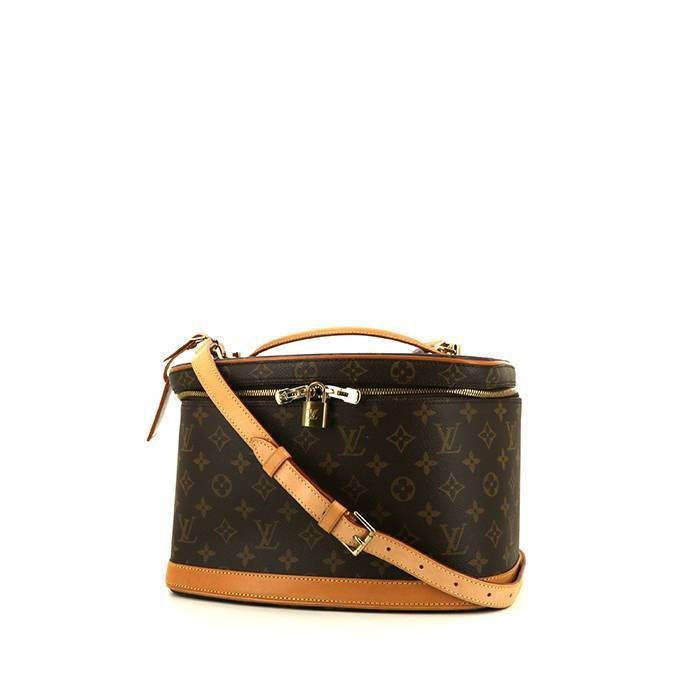 Louis Vuitton Nice vanity case in monogram canvas and natural leather - 00pp