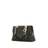 Dior Soft Shopping handbag in black leather cannage - 00pp thumbnail