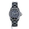 Chanel J12 watch in black ceramic Ref:  H1626 Circa  2000 - 360 thumbnail