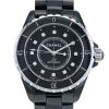 Chanel J12 watch in black ceramic Ref:  H1626 Circa  2019 - 00pp thumbnail
