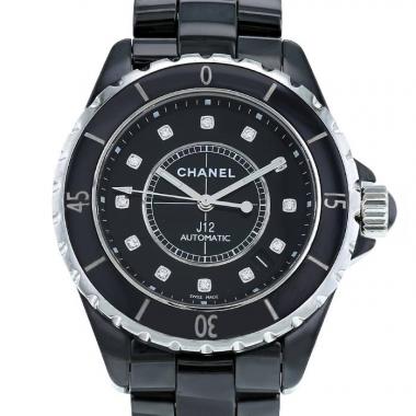 Reloj Chanel J12 de cerámica noire Ref :  H1626 Circa  2019