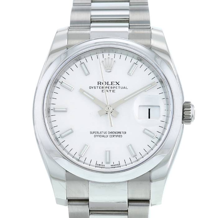 Rolex Oyster Perpetual Date watch in stainless steel Ref:  115200 Circa  2021 - 00pp