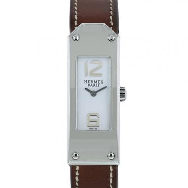 Reloj Hermes Kelly 2 wristwatch de acero Ref :  KT1.210 Circa  2000