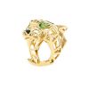 Cartier Panthère ring in yellow gold, onyx and tsavorites - 00pp thumbnail
