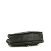 Chloé handbag in grey blue grained leather - Detail D4 thumbnail