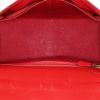 Hermès Kelly 28 cm handbag in cream color, blue and red tricolor box leather - Detail D3 thumbnail