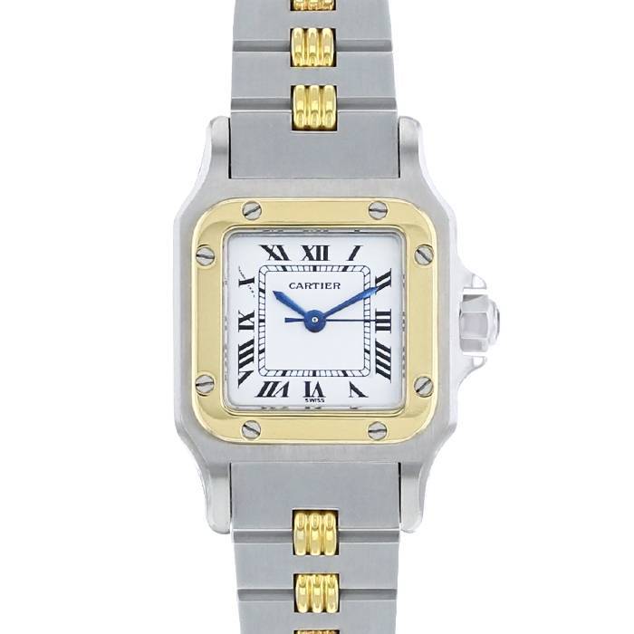 Cartier Santos Galbée watch in gold and stainless steel Ref:  0902 Circa  1980 - 00pp