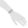 Cartier Tank Solo watch in stainless steel Ref:  3169 Circa  2012 - Detail D1 thumbnail