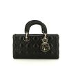Dior Lady D-Joy handbag in black leather cannage - 360 thumbnail