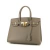 Hermes Birkin 30 cm handbag in grey epsom leather - 00pp thumbnail