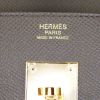 Bolso de mano Hermes Birkin 30 cm en cuero epsom gris estaño - Detail D3 thumbnail