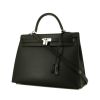 Hermes Kelly 35 cm handbag in black epsom leather - 00pp thumbnail