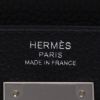 Hermès Kelly 28 cm handbag in black togo leather - Detail D2 thumbnail