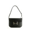 Gucci 1955 Horsebit handbag in black leather - 360 thumbnail