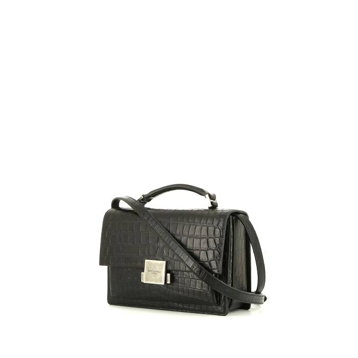 Saint Laurent Bellechasse shoulder bag in black leather - 00pp
