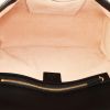 Gucci Padlock shoulder bag in grey, black and gold monogram canvas - Detail D3 thumbnail