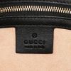 Sac bandoulière Gucci Padlock en toile monogram grise noire et dorée - Detail D4 thumbnail