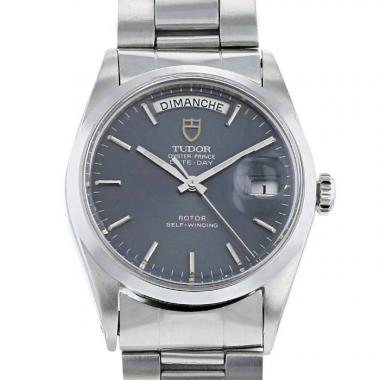 Orologio Tudor Prince Date+Day in acciaio Ref :  94500 Circa  1989
