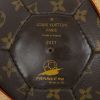 Louis Vuitton, "World Cup 98" football ball, in brown monogram canvas and natural leather, sport accessory, limited edition, signed and numbered, of 1998 - Detail D3 thumbnail