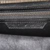 Celine Luggage Mini handbag in Bleu Pale and dark green foal and black leather - Detail D3 thumbnail