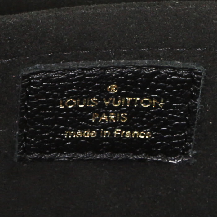 Borsa a tracolla Louis Vuitton Vavin BB in pelle monogram con stampa nera - Detail D4