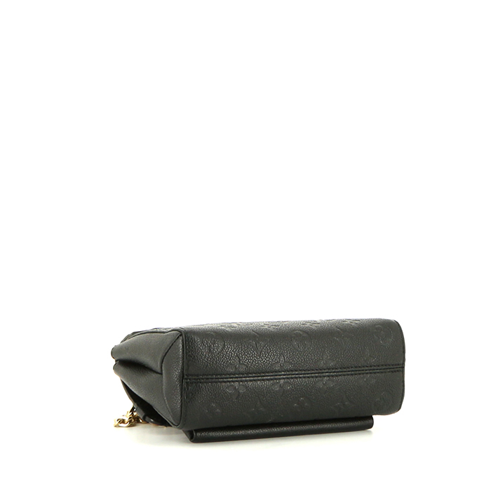 Borsa a tracolla Louis Vuitton Vavin BB in pelle monogram con stampa nera - Detail D5